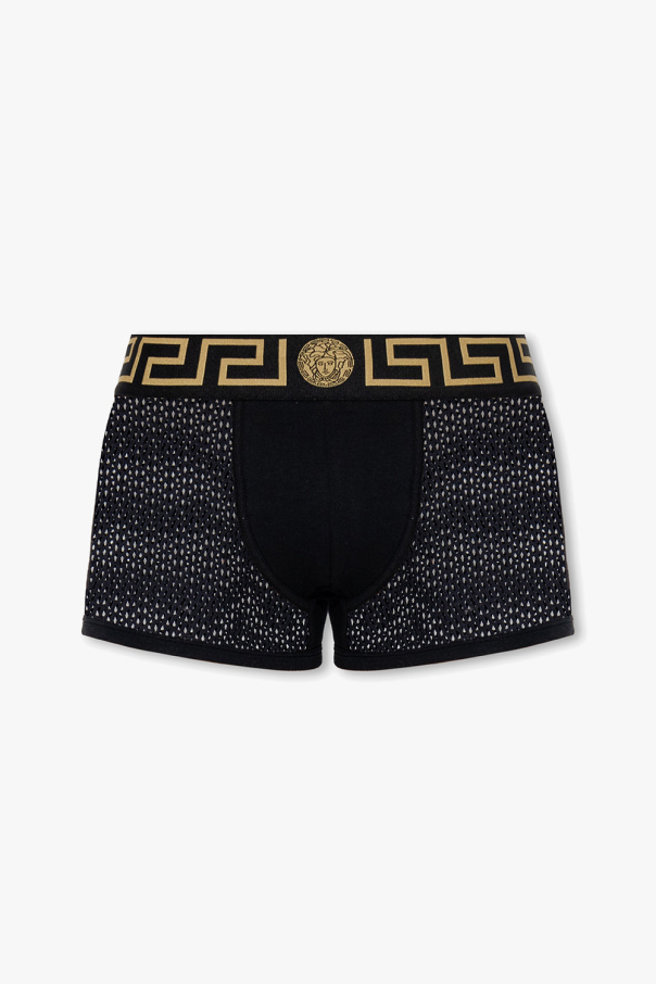 Black Sheer boxers Versace GenesinlifeShops GB